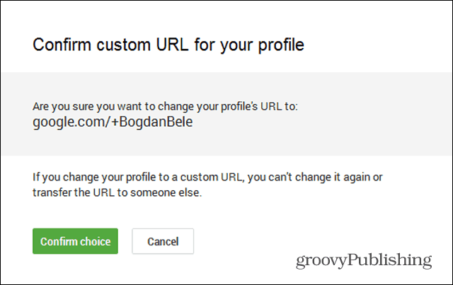 Hur du får en anpassad URL till din Google+ profil