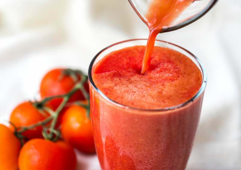 ett glas tomatjuice rensar inflammation i kroppen