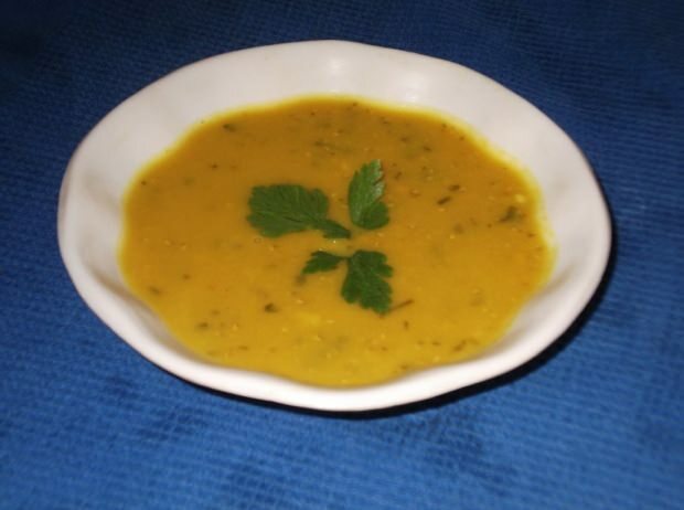 Läckert recept med gul linssoppa
