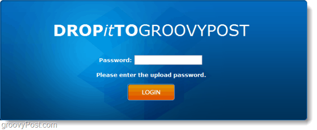 lösenordsskyddad dropbox-url
