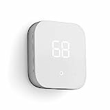 Vi introducerar Amazon Smart Thermostat-ENERGY STAR-certifierad, DIY-installation, Fungerar med Alexa-C-kabel krävs