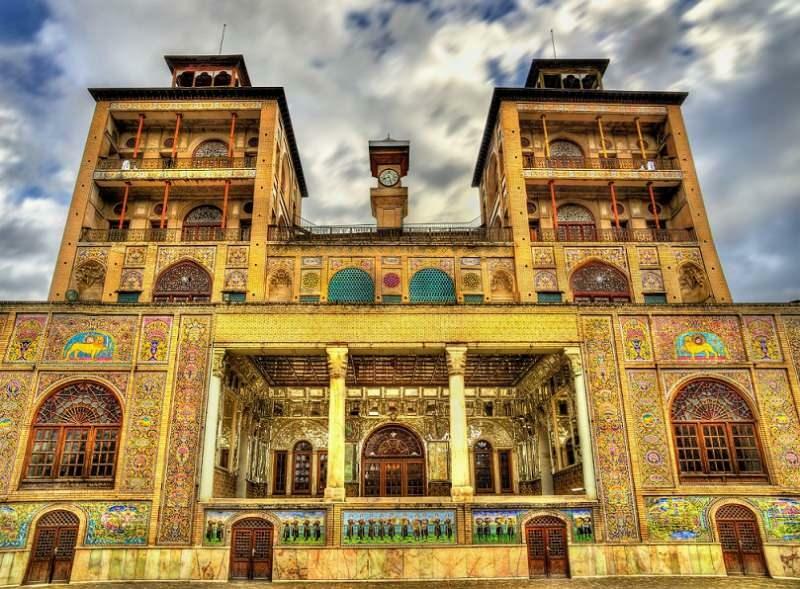 Golestan Palace interiör