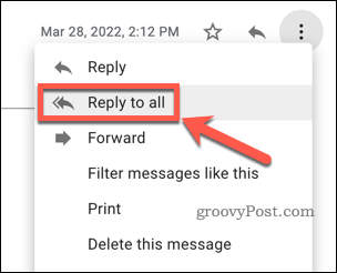 Svara alla i Gmail