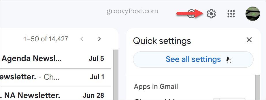 Gmail skickar inte aviseringar