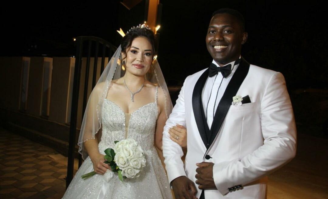En ny har lagts till i den afrikanska brudgum-serien! Omary från Tanzania och İrem från Mersin gifte sig