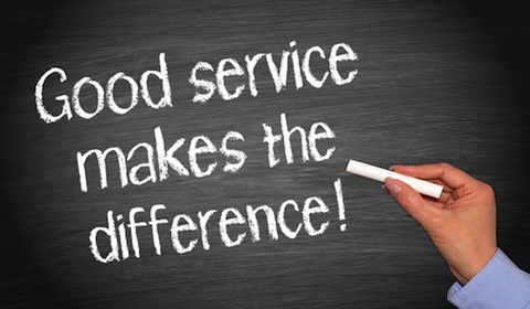 bra service gör skillnaden