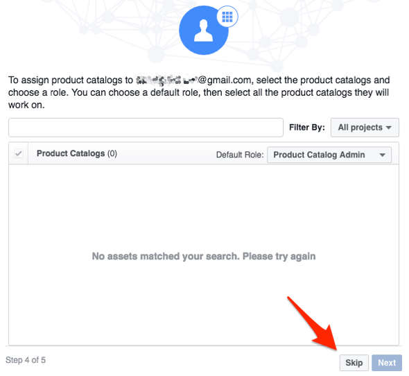 facebook tilldela produktkatalog
