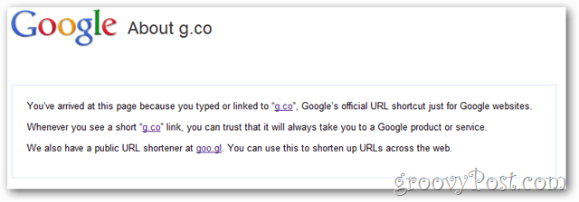 google kort-url