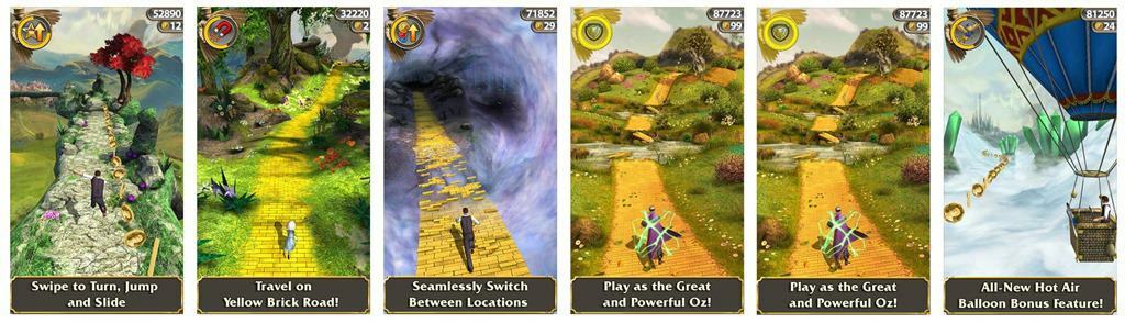 Apple iTunes Store Free App of the Week, Temple Run: OZ