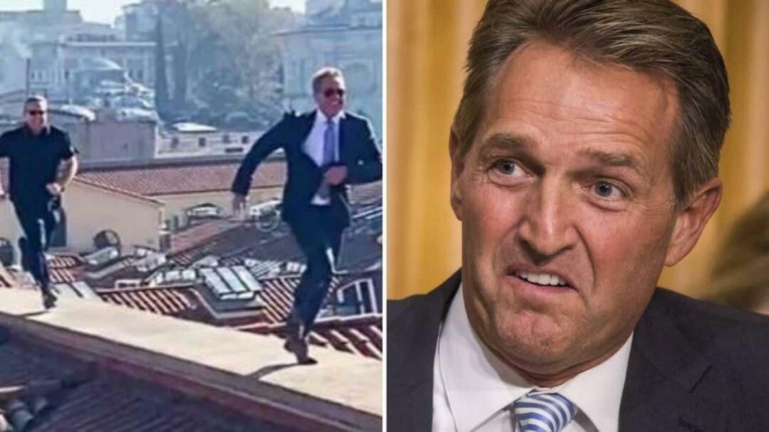 USA: s ambassadör i Ankara Jeffry Flake sprang på taket till Grand Bazaar