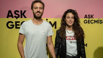 Cansu Tosun och Erkan Kolçak Köstendil-parets första foto från Marsel!