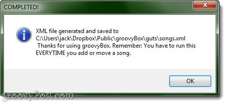 hur man strömmar mp3 från dropbox