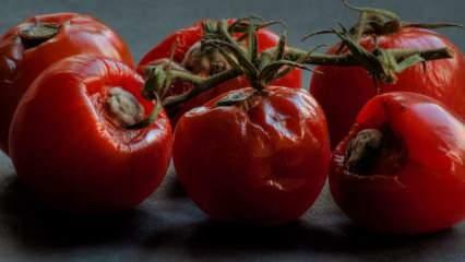 Släng inte ruttna tomater i papperskorgen! Det fungerar så bra