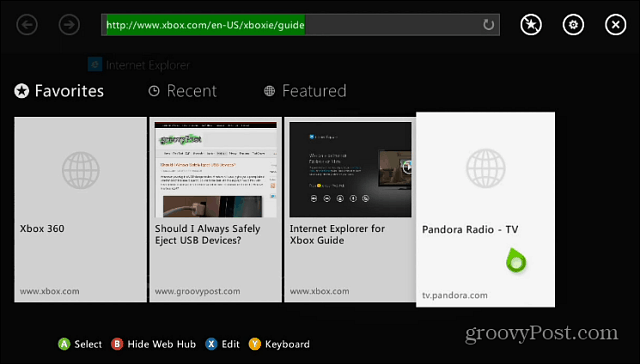 Lägg till Pandora till din Xbox 360