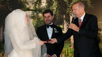 Erdogan och Temel Karamollaoğlu möttes i bröllop