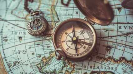 Vad är en kompass och hur används den? Hur säger jag vilken sida är norr?