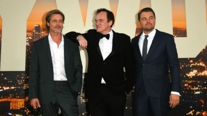 Vad hände vid premiären av filmen Brad Pitt och Leonardo DiCapiro?