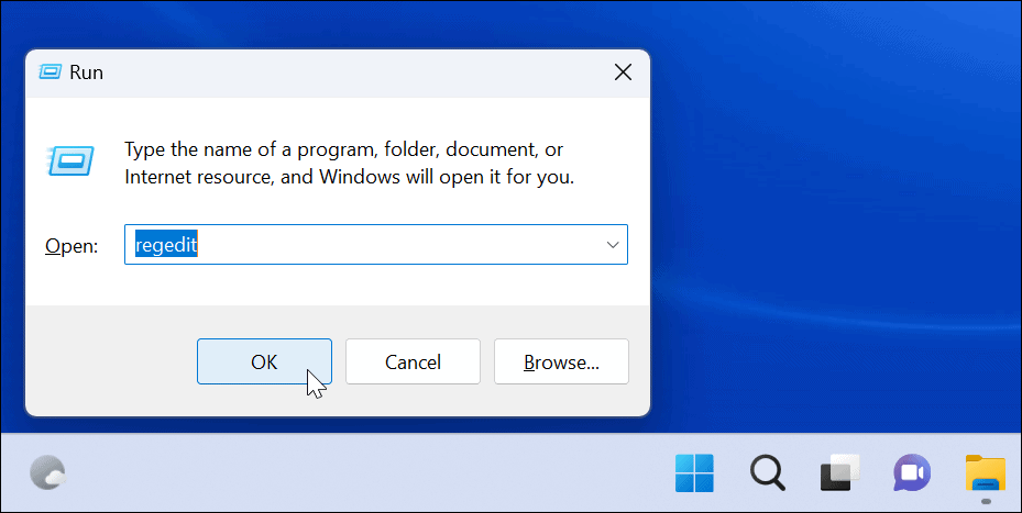 regedit blockerar användare från inställningar i Windows 11