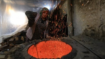Tante Fatma vinner sitt bröd i tandoor eld
