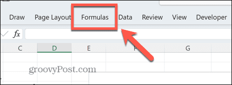 Excel-formlermeny