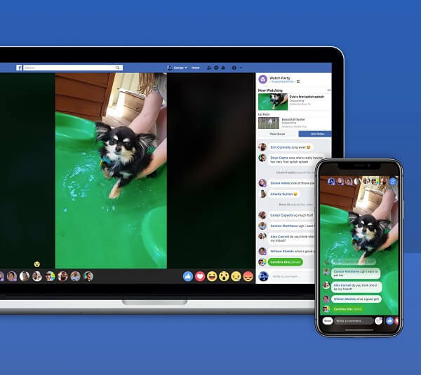 Facebook testar en ny videoupplevelse i grupper som heter Watch Party, som gör det möjligt för medlemmar att titta på videor tillsammans samtidigt och på samma plats. 