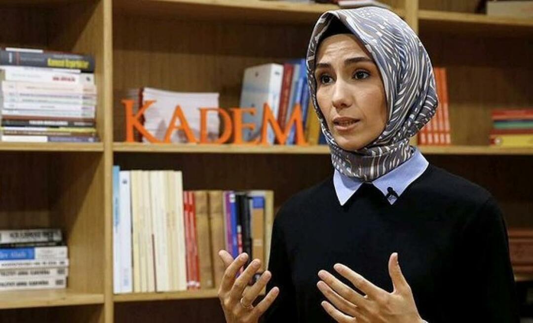 KADEMs "Women Support Center" öppnade under ledning av Sümeyye Erdoğan