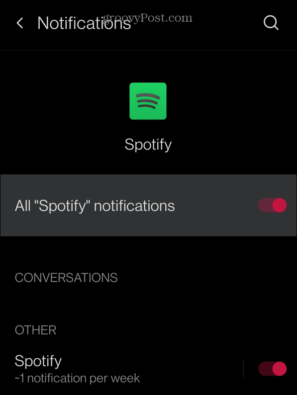 Skaffa Spotify på en Android-låsskärm