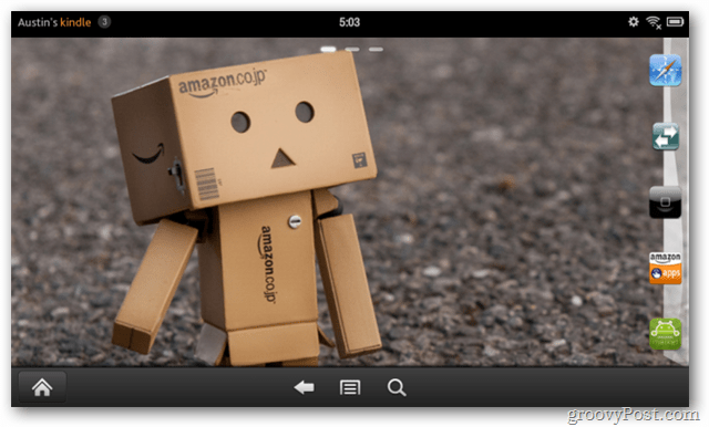 Hur man förhindrar att Kindle Fire ändrar bakgrunder automatiskt