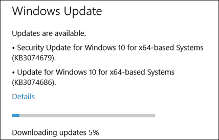 Windows 10 får ännu en ny uppdatering (KB3074679) uppdaterad