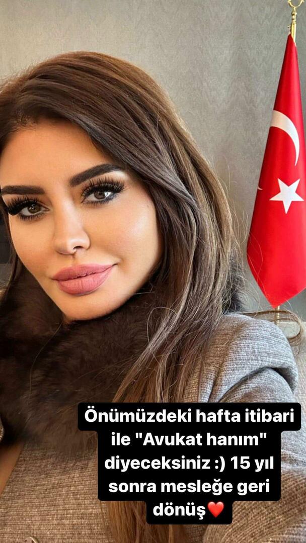 Ebru Polat börjar sin karriär som advokat