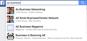 facebook sök efter grupper