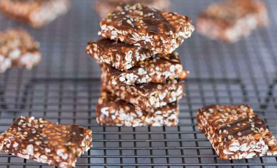 Hur gör man bovetekex som gör gommen galen? Choklad bovete puff recept