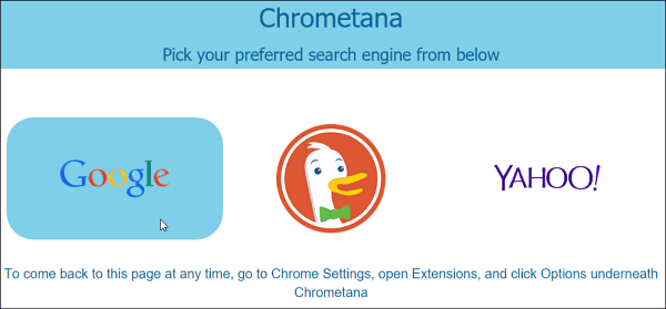 Chrometana-förlängning