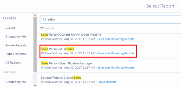 Även om du inte kan se CLV i Facebook Analytics, hjälper ett CRM-verktyg som Salesforce dig att fånga detta viktiga mått.