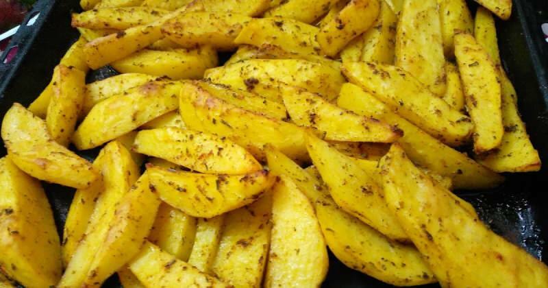 Hur man gör de hälsosammaste pommes frites? Yoghurt pommes fritesrecept