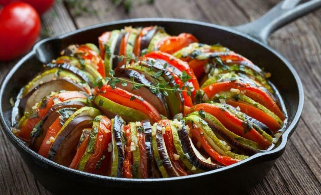 Hur gör man det enklaste receptet på Ratatouille? Tips för Ratatouille-rätten