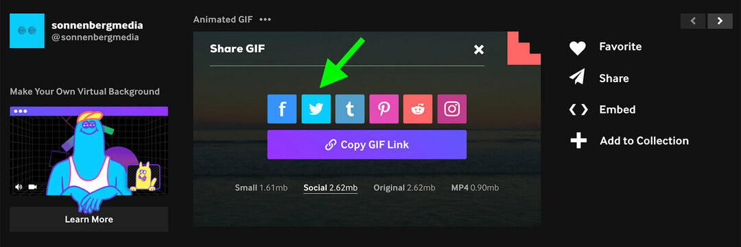 Hur man skapar och använder GIF-filer i din Twitter-marknadsföring: Social Media Examiner