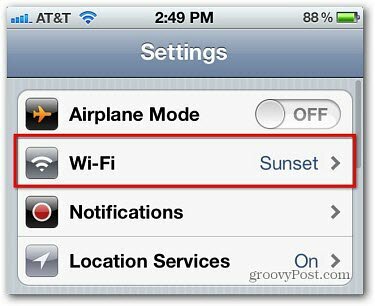 Apple iOS: Sluta irritera WiFi PopUp-aviseringar