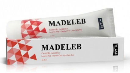 Vad gör Madeleb-grädde och vilka är fördelarna med huden? Hur använder man Madeleb-kräm?
