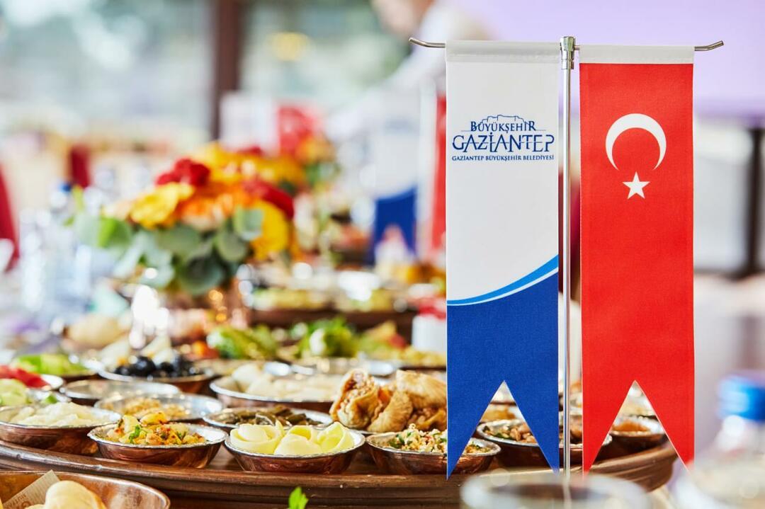 GastroANTEP Culture Road Festival hölls i Istanbul!