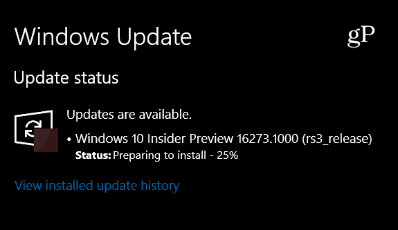 Windows 10 Insider Preview Build 16273 för PC tillgänglig nu