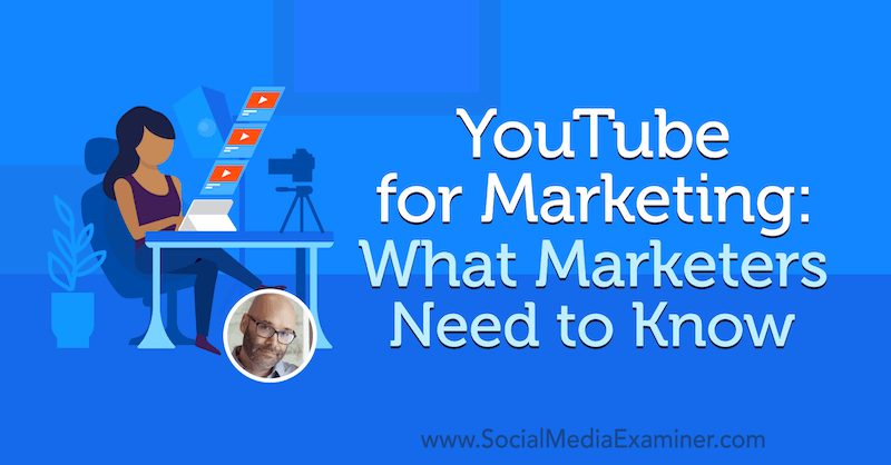 YouTube för marknadsföring: Vad marknadsförare behöver veta med insikter från Nick Nimmin på Social Media Marketing Podcast.
