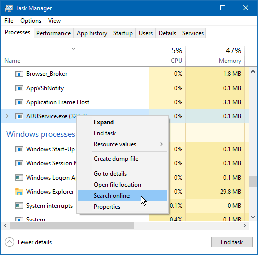 Vad är NisSrv.exe-process i Windows och varför körs den?