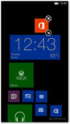 Windows Phone 8 anpassar brickor 5