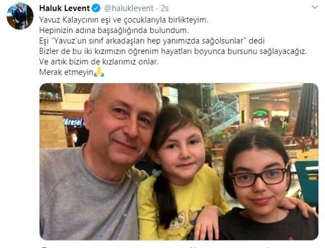 Haluk Levent tog hand om döttrarna till läkaren som förlorade livet på grund av koronavirus!
