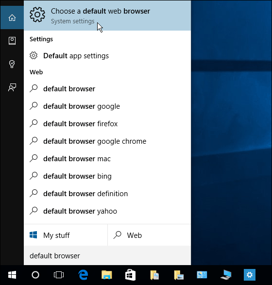 Cortana Sök Windows 10