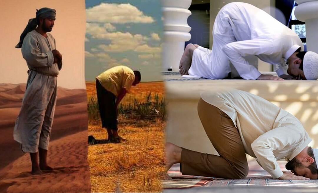Vad betyder kroppsrörelser i bön? Vad är visdomen med att stå, buga och två utmattning?