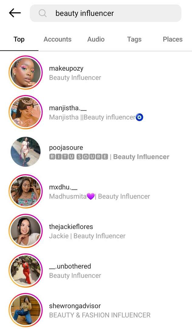 how-to-hit-partner-micro-influencers-on-instagram-search-for-beauty-influencer-example-1