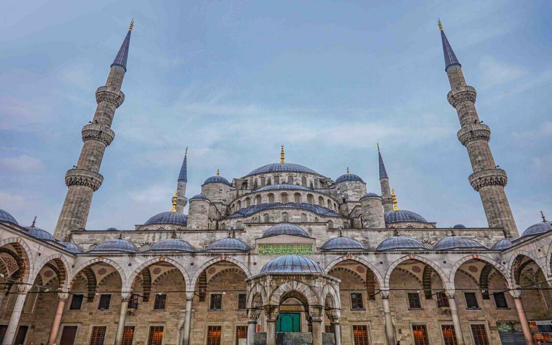 Blå moskéns historia
