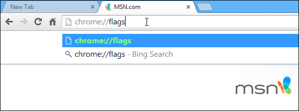 Chrome-flaggor